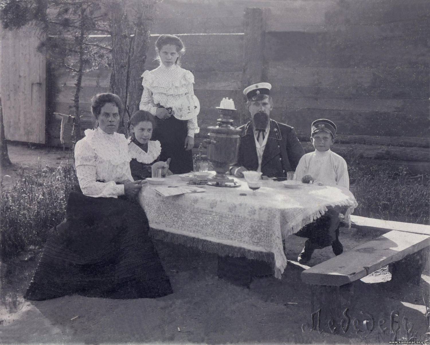 Чаепитие в Енисейской губернии 19 века